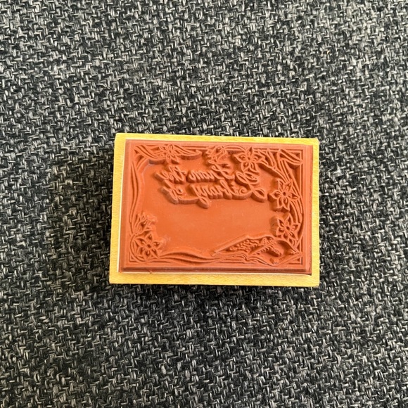 •’93 Comotion Book Plate Rubber Stamp• - Picture 2 of 5